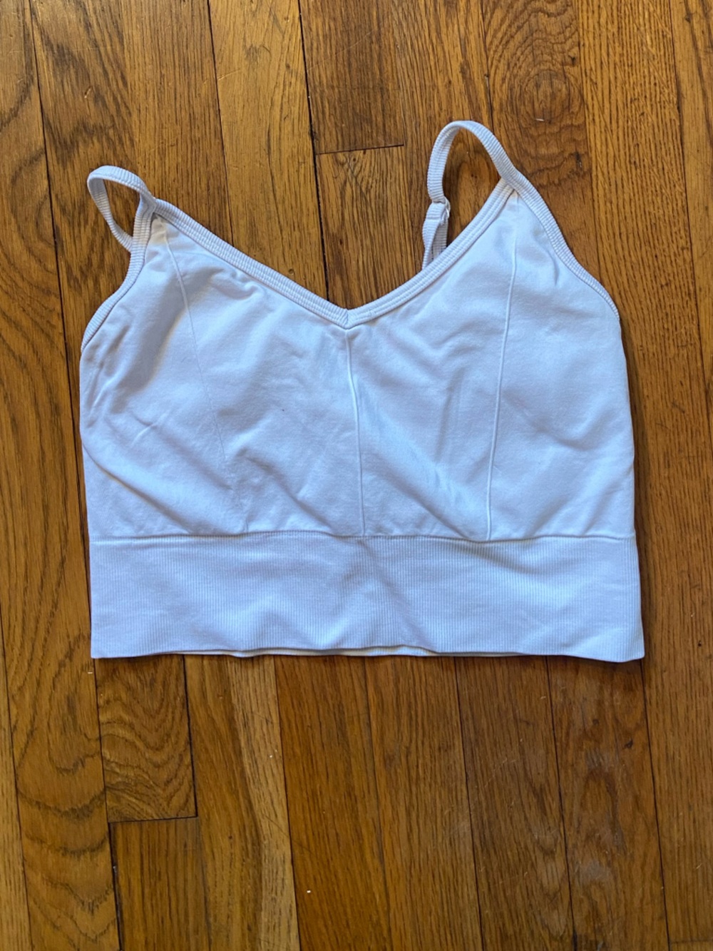 Yogalicious White Tank Top Bralette